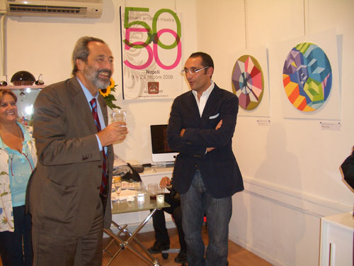 Galleria Monteoliveto Opening 50 x 50 young artists Exhibition